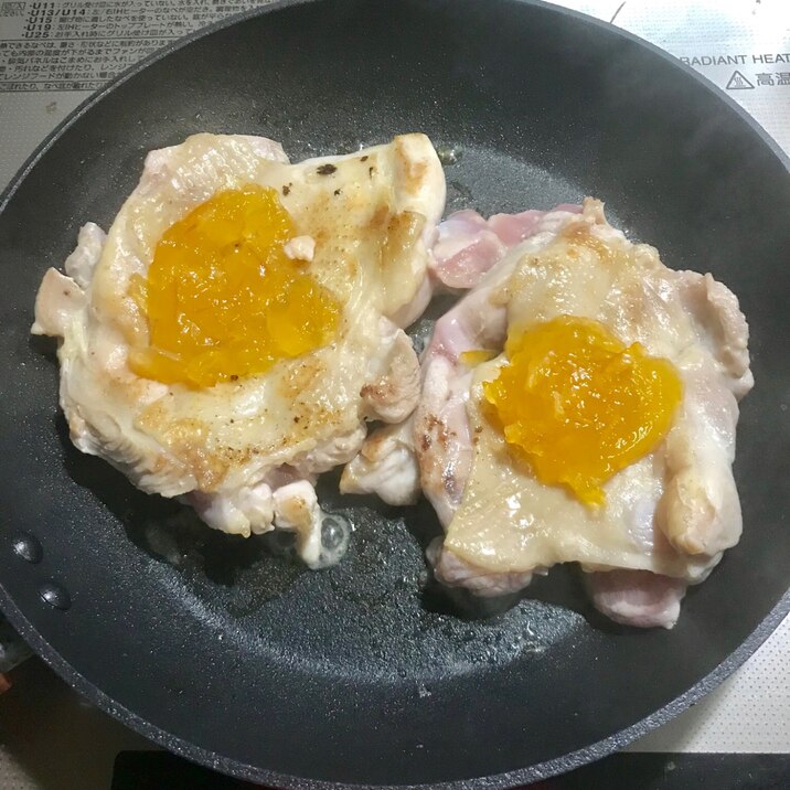 超簡単!鶏肉のマーマレード煮